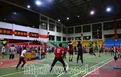 我县2017年庆“五一”气排球比赛精彩开赛