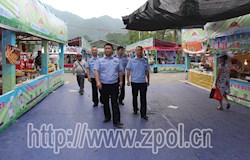 我县全力做好“五月十三”文化艺术节安保工作