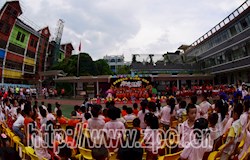 县幼儿园举行“童心向党”红歌会