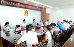 市人大调研组到我县调研乡村生态旅游保护开发建设情况