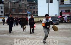 我县开展山洪灾害防汛应急演练