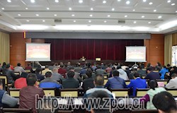 自治区纪委宣讲团到我县宣讲党的十九大精神