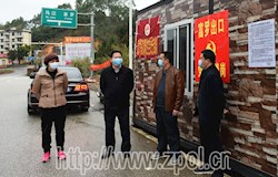 市领导到我县开展疫情防控督查工作