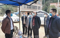 市领导到我县督导疫情防控和经济发展工作