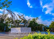 现代建筑简介--- 县城茶叶雕塑