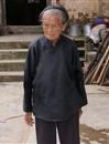 北陀风清村101岁的长寿老人吴仁华