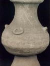 刻划水波纹陶壶 [东汉]