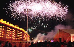 火树银花照亮贺州新征程