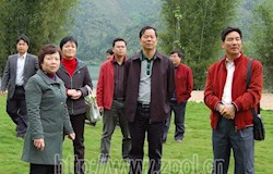 县领导督促推进我县生态旅游建设