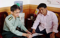 北陀镇为今冬征兵宣传造势