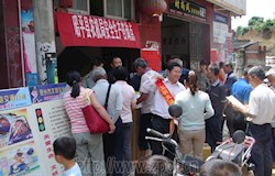 我县创建“平安农机”活动有声有色