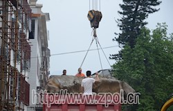 南池荷雨 山水昭平