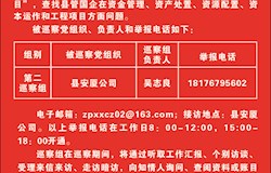 十四届县委关于开展第十一轮巡察工作的公告