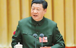 习近平在出席解放军和武警部队代表团全体会议时强调