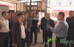 贺州市农贸市场管理条例执法检查组到我县检查