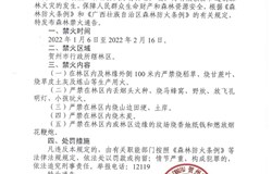 贺州市人民政府关于森林禁火的通告