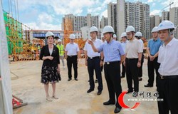 贺州市委书记李杰云：全力推动项目建设提速提效