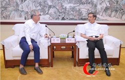 贺州市委书记李杰云会见北控水务集团总裁周敏一行