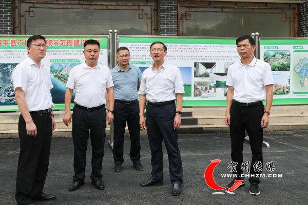州市委书记李杰云在昭平县六堡茶农旅示范园建设项目现场调研。.jpg