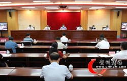 贺州市新冠肺炎疫情防控工作视频会议召开