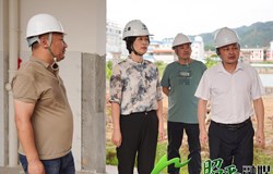 邹红英调研河东中小学等重点项目建设推进情况