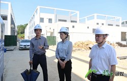 邹红英调研指导重点项目建设推进工作