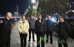 邹红英调研督导大气污染防治工作