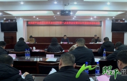 昭平县委政法委员会2025年第一次全体会议暨2024年度委员述职会议召开