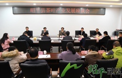 中华全国供销合作总社杭州茶叶研究所到昭平县开展调研指导工作