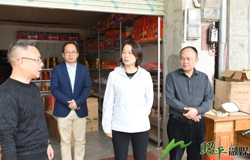 邹红英暗访督导森林防灭火工作