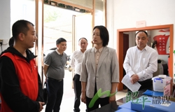 邹红英开展集中整治和清廉昭平建设情况调研