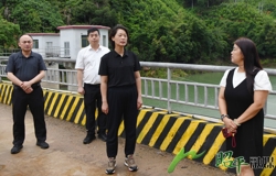 邹红英到北陀镇调研