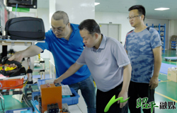 周强深入企业项目开展调研