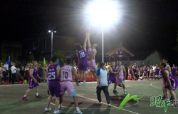 激情乡村篮球赛 增添乡村新活力