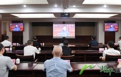 昭平县组织收听收看纪念中国人民抗日战争暨世界反法西斯战争胜利80周年大会直播