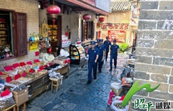 昭平县消防救援大队深入黄姚古镇开展消防宣传活动