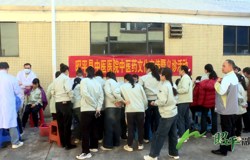 中医义诊进企业 贴心服务护安康