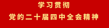 学习贯彻党的二十届四中全会精神